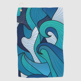 Toalla de golf - Mar