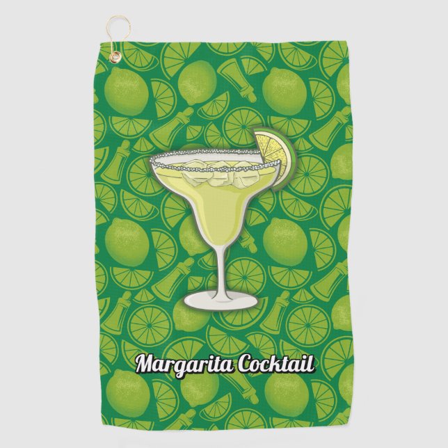 Toalla De Golf Margarita Cocktail (Anverso)