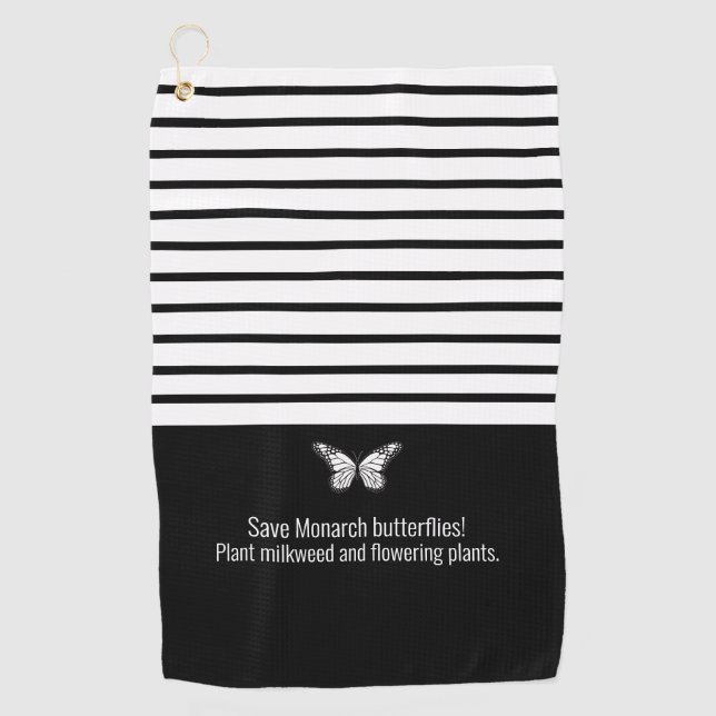 Toalla De Golf Mariposa monarca (Anverso)