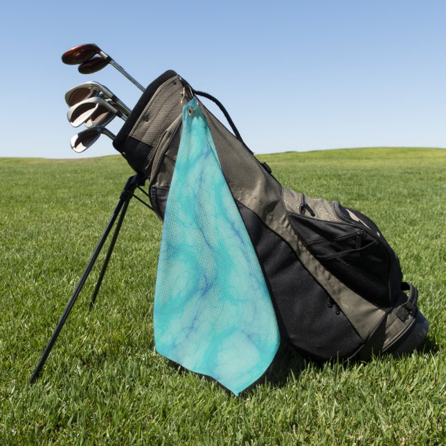 Toalla De Golf Mármol turquesa (Verde)