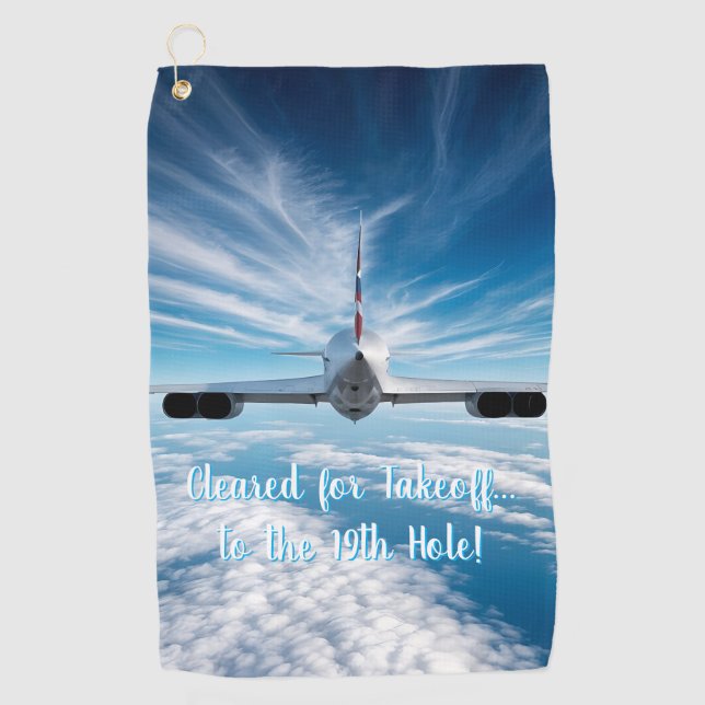 Toalla De Golf Más allá del horizonte: Concordia desde atrás (Anverso)