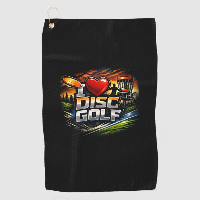 Toalla De Golf Me encanta DG (Anverso)