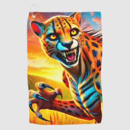 Toalla De Golf Mean Cheetah