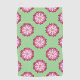 Toalla De Golf Medallero asiático pastel rosado