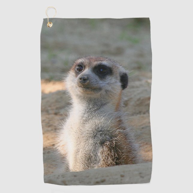 Toalla De Golf Meerkat 004 (Anverso)