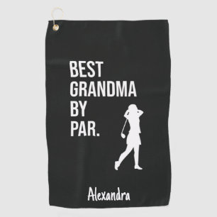 Toalla De Golf Mejor Abuela Regalos de Golfista Par para Abuela