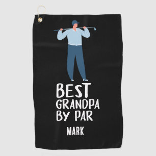 Toalla De Golf Mejor Abuelo del Abuelo Par