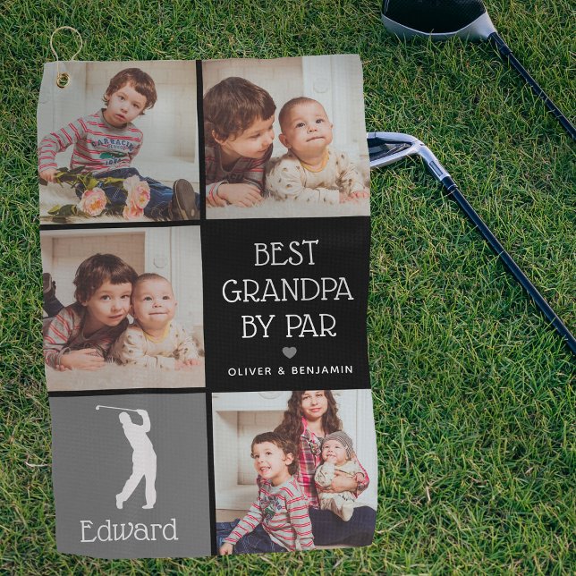 Toalla De Golf Mejor Abuelo Personalizado por Par Photo Gift (Subido por el creador)