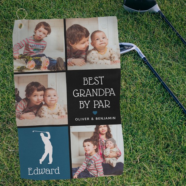 Toalla De Golf Mejor Abuelo Personalizado por Par Photo Gift (Subido por el creador)