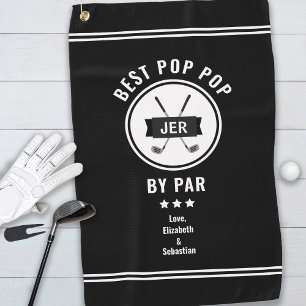 Toalla De Golf Mejor Abuelo Por Golfer Moderno Amante del Golf Ne