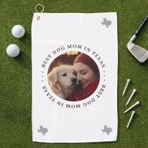 Mejor Mamá Perro en Texas Foto Personalizada