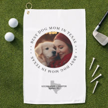 Mejor Mamá Perro en Texas Foto Personalizada