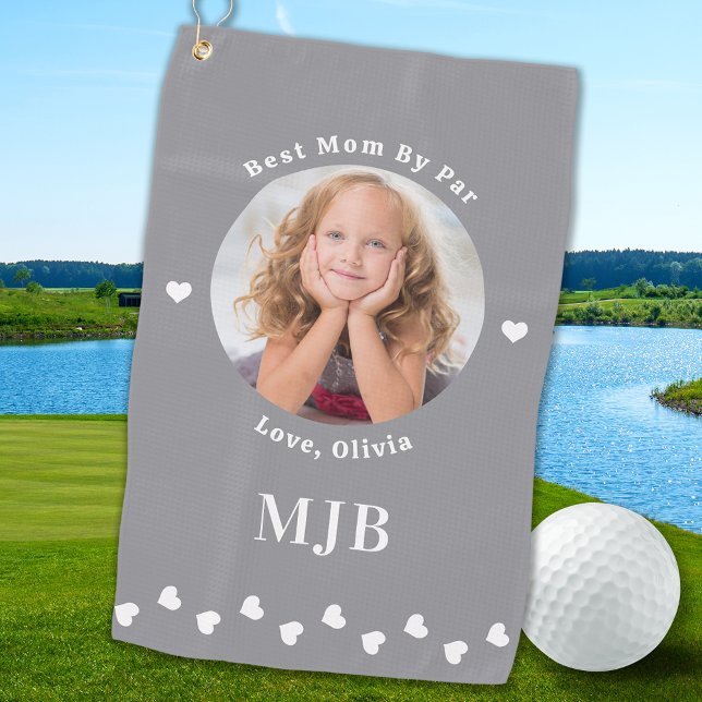 Toalla De Golf Mejor MOM By Par - Monograma de imágenes personali (Subido por el creador)