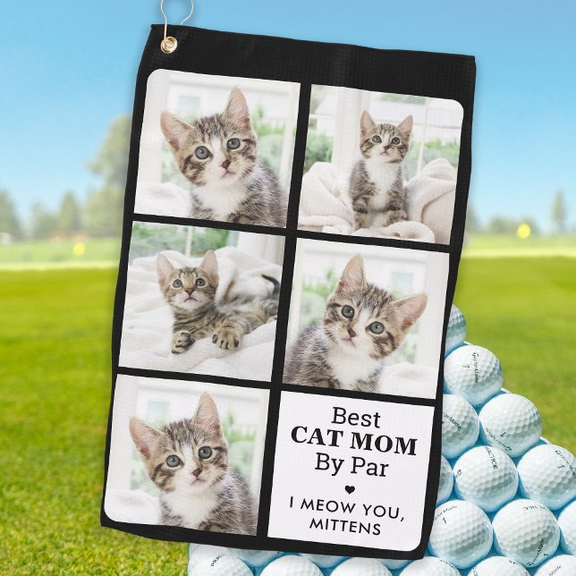 Toalla De Golf Mejor MOM CAT Por Par - Collage de fotos Personali (Subido por el creador)