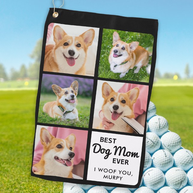 Toalla De Golf Mejor MOM DOG - Golfer - Personalizado 5 Foto (Subido por el creador)