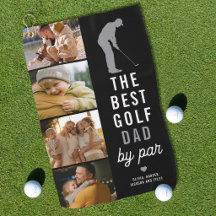 Mejor Papá de Golf por Collage de Fotos Par 4 Golf