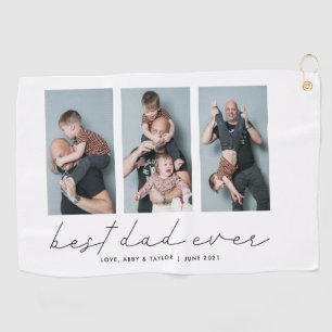 Toalla De Golf Mejor Papa nunca moderno multifoto