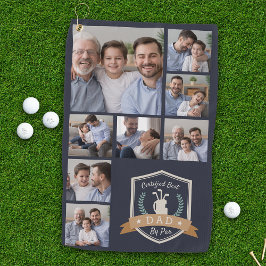 Toalla De Golf Mejor Papá Por Par | COLLAGE DE FOTOS