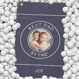 Toalla De Golf Mejor Papá Por Par Golfista Regalo de Foto Lindo A