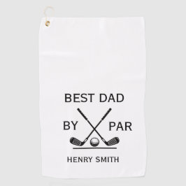 Toalla De Golf Mejor Papá por Par Regalo del Día del Padre para G