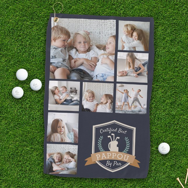 Toalla De Golf Mejor Pappou by Par | COLLAGE DE FOTOS (Subido por el creador)