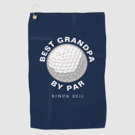 Toalla De Golf Mejor Personalizado del Día del Padre Abuelo