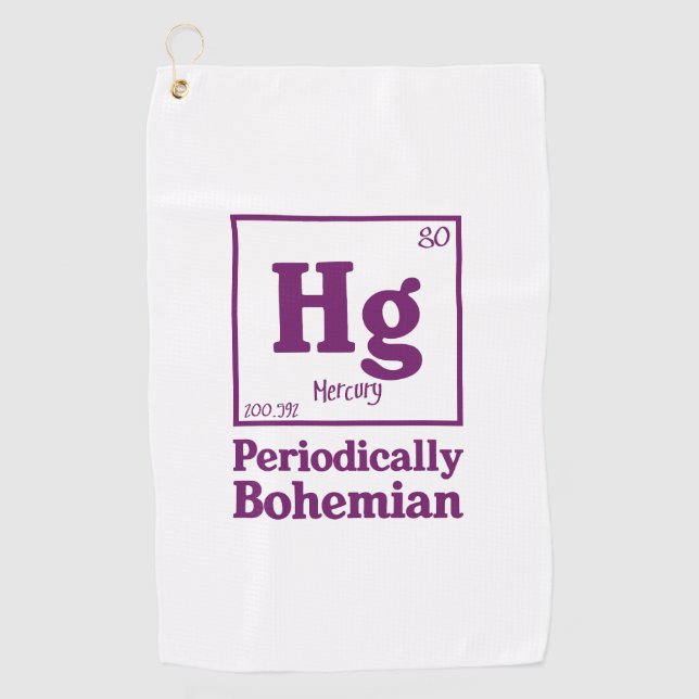 Toalla De Golf Mercurio (Anverso)