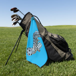 Toalla De Golf Mero - Diseño abstracto - Recortado de una foto   