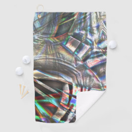 Toalla De Golf Mess de trazos coloridos en grano rústico y ostent