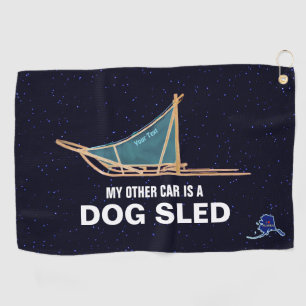 Toalla De Golf Mi Otro Coche Es Un Perro.