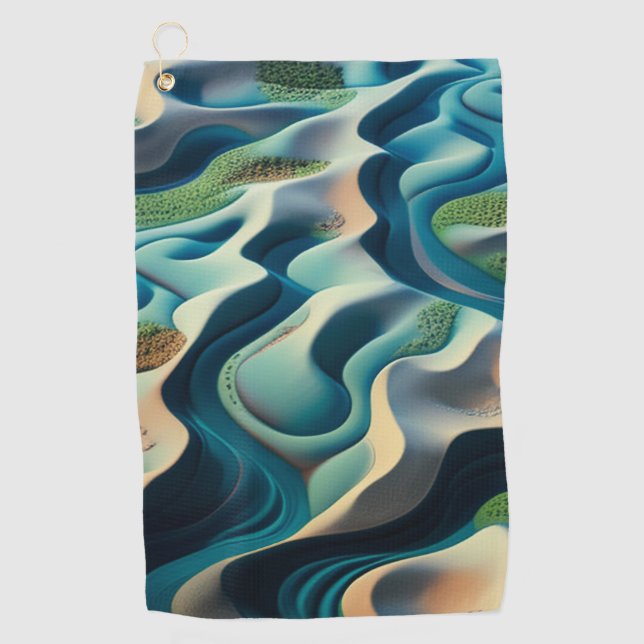Toalla De Golf Mirage Currents (Anverso)