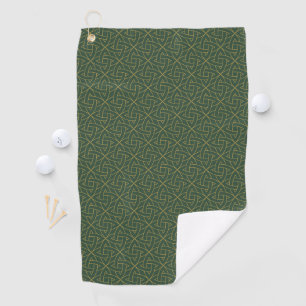 Toalla De Golf Modelo de nudo céltico tejido