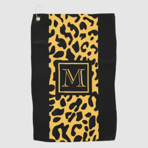 Toalla De Golf Modelo del estampado leopardo