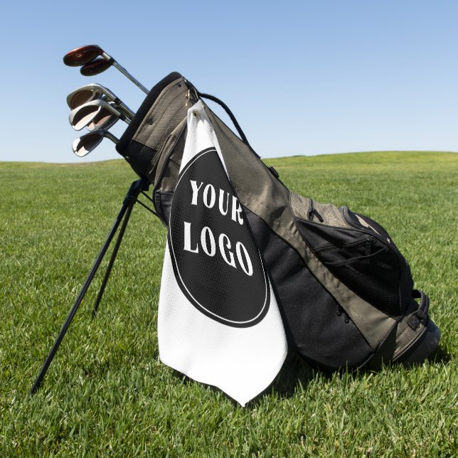 Toalla De Golf Moderno, elegante, con estilo y personalizable (Verde)