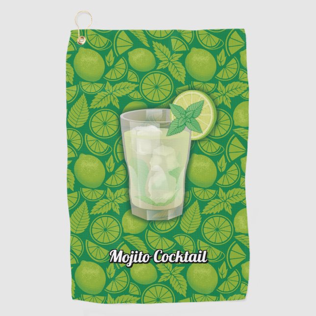 Toalla De Golf Mojito Cocktail (Anverso)