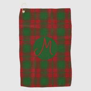 Toalla De Golf Monograma Tartán de Middleton