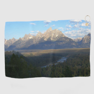 Toalla De Golf Montañas de Jackson Hole (Parque Nacional Grand Te