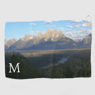 Toalla De Golf Montañas Jackson Hole (Parque Nacional Grand Teton