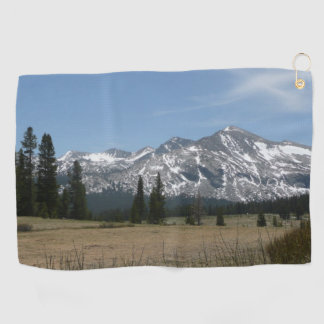 Toalla De Golf Montañas Sierra Nevada I desde Yosemite