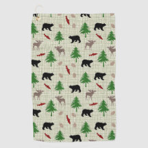 Moose and Bear Pattern