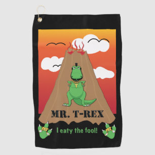 Toalla de golf Mr T-Rex