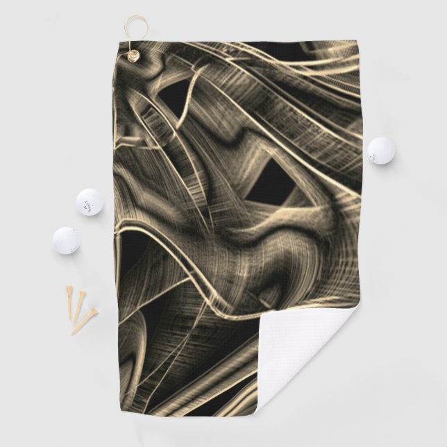 Toalla De Golf Muchas torcidas parecen pino quemado con palangre (In situ)