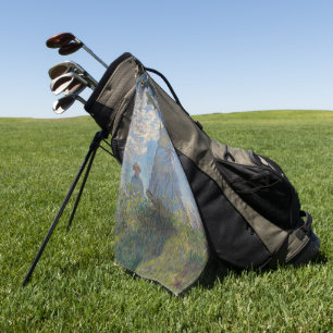 Toalla De Golf Mujer con parasol Paisaje francés