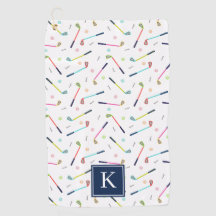 Mujeres con un patrón de monograma personalizado