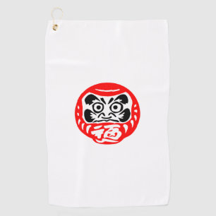 Toalla De Golf Muñeca Daruma