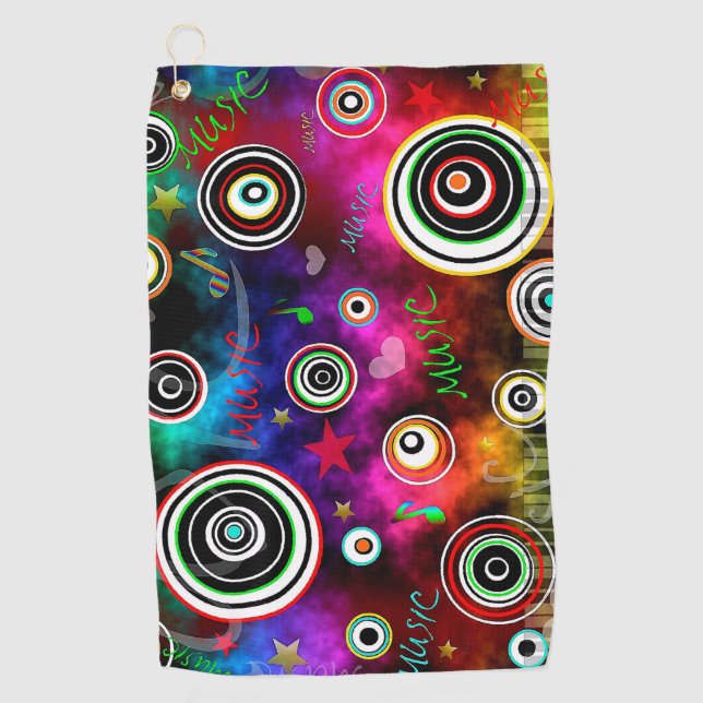 Toalla De Golf Música (Anverso)