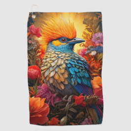 Toalla De Golf Naturaleza caprichosa Pájaro azul no 2