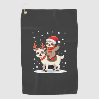 Toalla De Golf Navidad Perezoso Alpaca (4)
