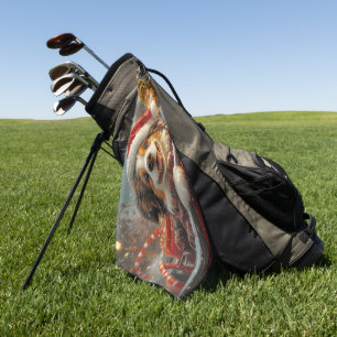 Toalla De Golf Navidades de Pascua de Pastores de Perro Anatolia