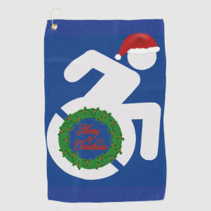 Toalla De Golf Navidades discapacitados
